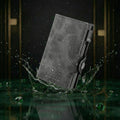 RFID Leather wallet (Gray)